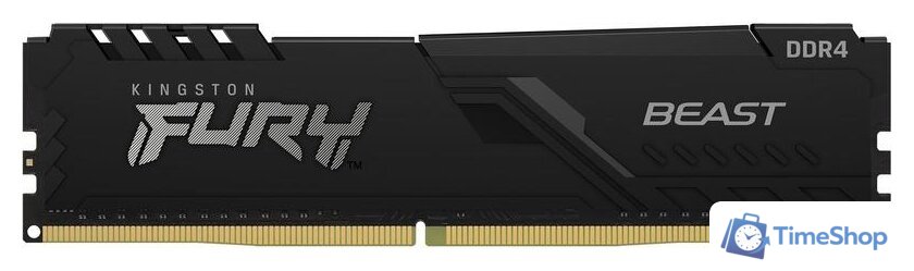 Оперативная память Kingston FURY Beast 32GB DDR4 PC4-28800 KF436C18BB/32 - Изображение №2 — Интернет-магазин Time-Shop
