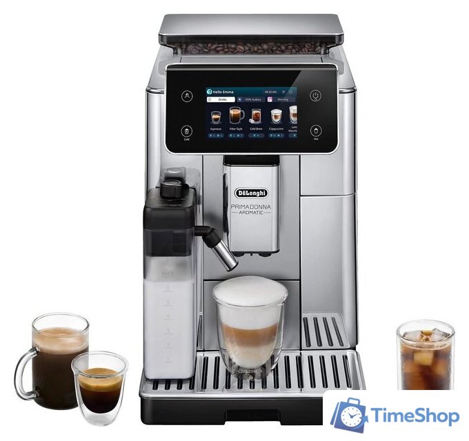 Кофемашина DeLonghi PrimaDonna Aromatic ECAM630.55.SSM - Изображение №1 — Интернет-магазин Time-Shop