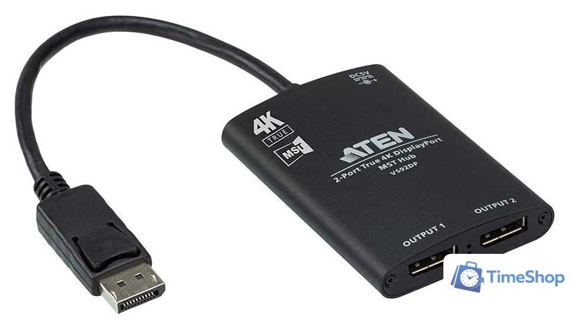 Разветвитель Aten DisplayPort - DisplayPort VS92DP-AT - Изображение №2 — Интернет-магазин Time-Shop