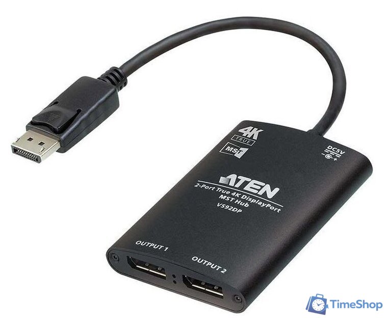 Разветвитель Aten DisplayPort - DisplayPort VS92DP-AT - Изображение №1 — Интернет-магазин Time-Shop