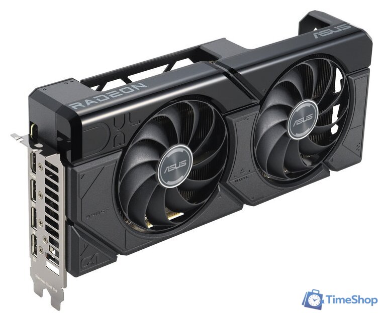 Видеокарта ASUS Dual Radeon RX 7700 XT OC Edition 12GB GDDR6 DUAL-RX7700XT-O12G - Изображение №1 — Интернет-магазин Time-Shop