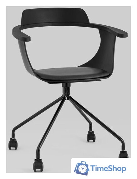 Офисное кресло Stool Group Doulton (черный) - Изображение №1 — Интернет-магазин Time-Shop