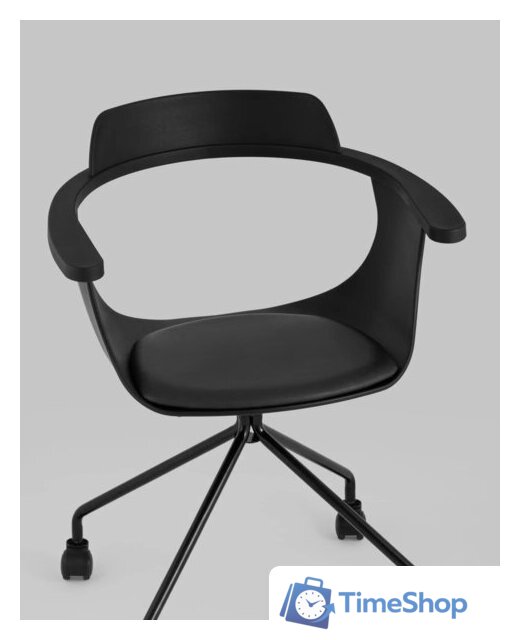 Офисное кресло Stool Group Doulton (черный) - Изображение №4 — Интернет-магазин Time-Shop