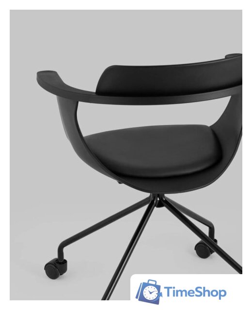 Офисное кресло Stool Group Doulton (черный) - Изображение №9 — Интернет-магазин Time-Shop
