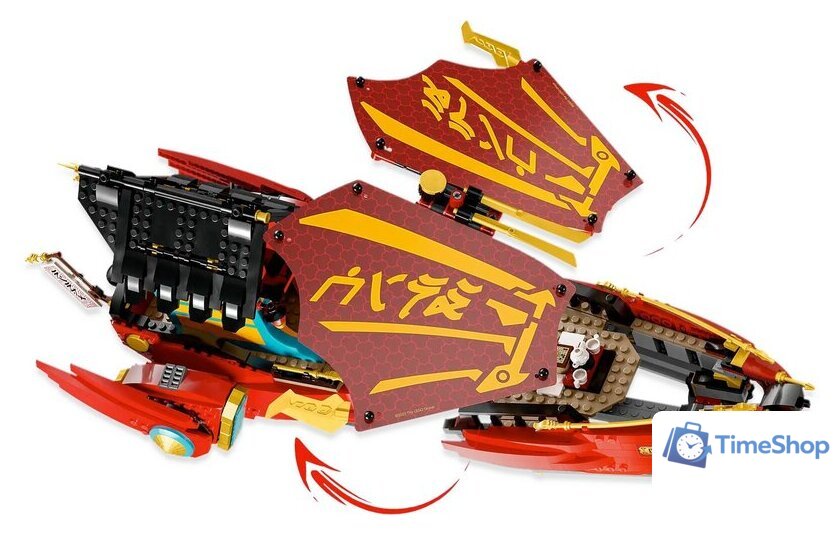 Конструктор LEGO Ninjago 71797 Награда судьбы - гонка со временем - Изображение №11 — Интернет-магазин Time-Shop