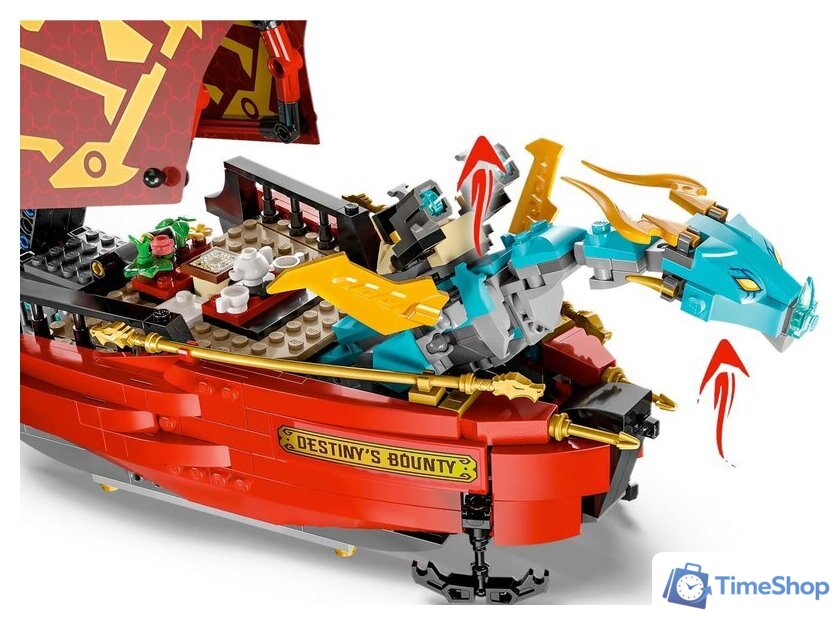 Конструктор LEGO Ninjago 71797 Награда судьбы - гонка со временем - Изображение №3 — Интернет-магазин Time-Shop