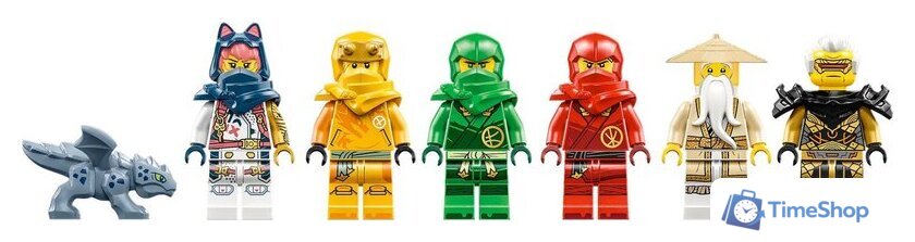 Конструктор LEGO Ninjago 71797 Награда судьбы - гонка со временем - Изображение №4 — Интернет-магазин Time-Shop