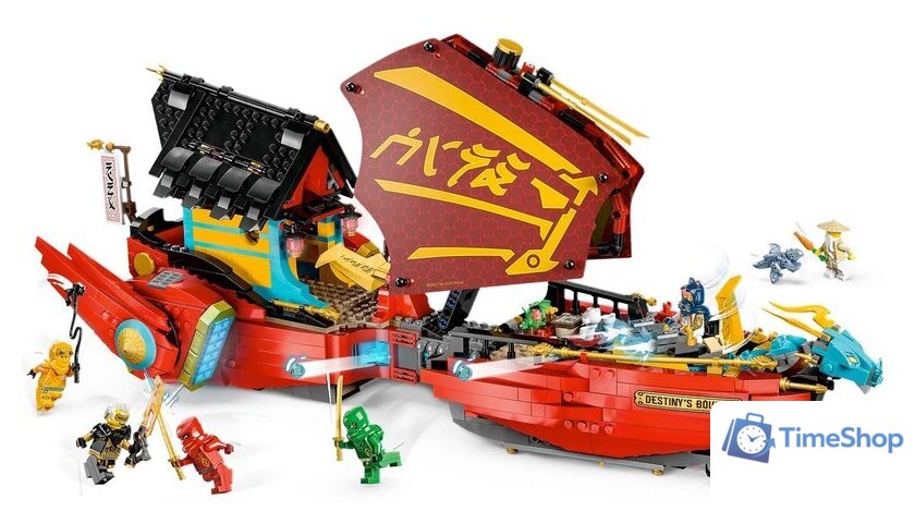 Конструктор LEGO Ninjago 71797 Награда судьбы - гонка со временем - Изображение №5 — Интернет-магазин Time-Shop