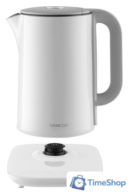 Электрический чайник Sencor SWK 1591WH - Изображение №5 — Интернет-магазин Time-Shop