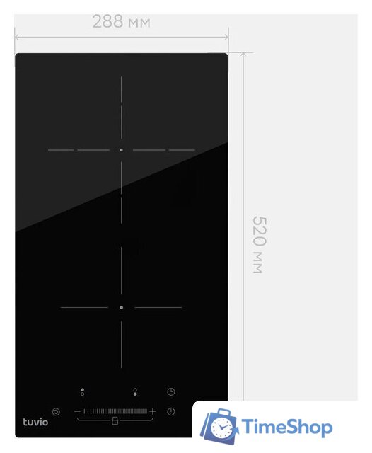 Варочная панель Tuvio HRD82FBB1 - Изображение №9 — Интернет-магазин Time-Shop