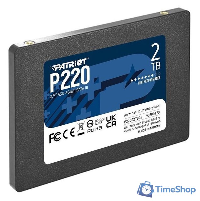 SSD Patriot P220 2TB P220S2TB25 - Изображение №3 — Интернет-магазин Time-Shop