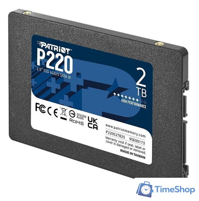 SSD Patriot P220 2TB P220S2TB25 - Изображение №2 — Интернет-магазин Time-Shop