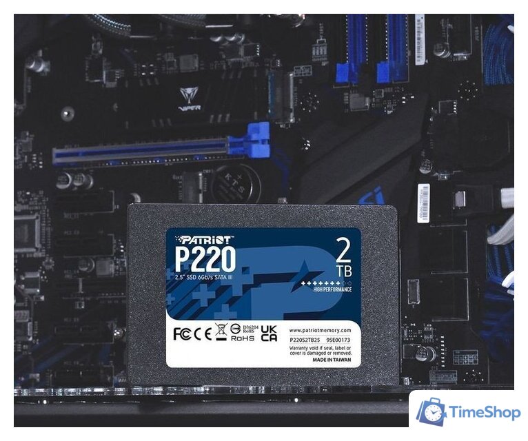 SSD Patriot P220 2TB P220S2TB25 - Изображение №4 — Интернет-магазин Time-Shop