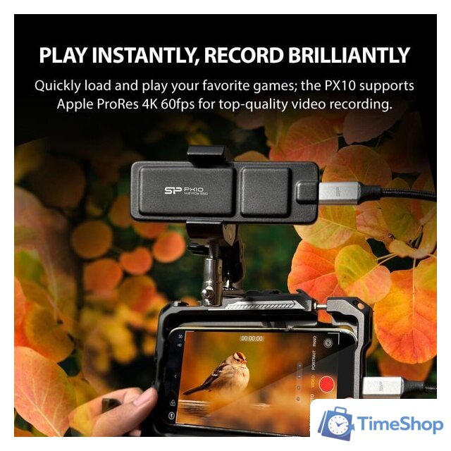 Внешний накопитель Silicon-Power PX10 1TB SP010TBPSDPX10CK - Изображение №4 — Интернет-магазин Time-Shop