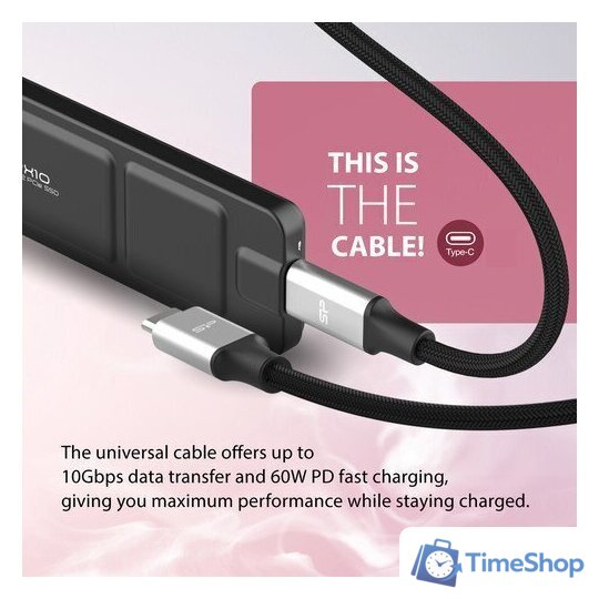 Внешний накопитель Silicon-Power PX10 1TB SP010TBPSDPX10CK - Изображение №6 — Интернет-магазин Time-Shop