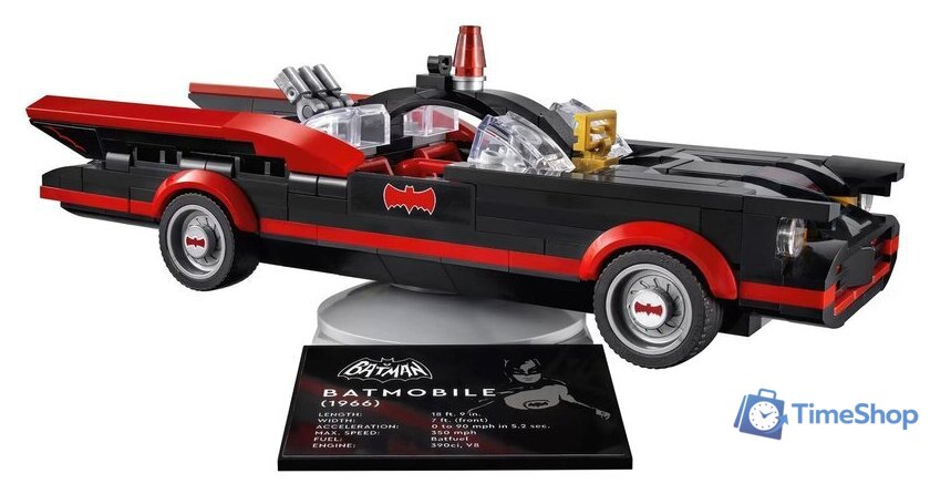 Конструктор LEGO DC Super Heroes 76188 Бэтмобиль из классического сериала Бэтмен - Изображение №5 — Интернет-магазин Time-Shop