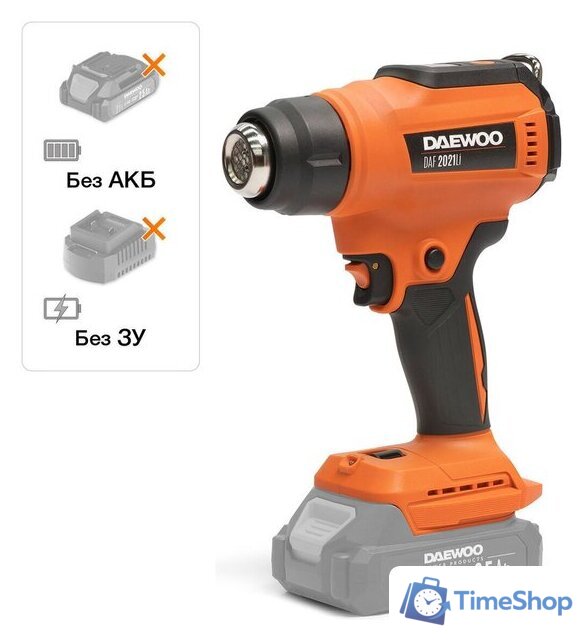 Промышленный фен Daewoo Power DAF 2021Li (без АКБ) - Изображение №1 — Интернет-магазин Time-Shop