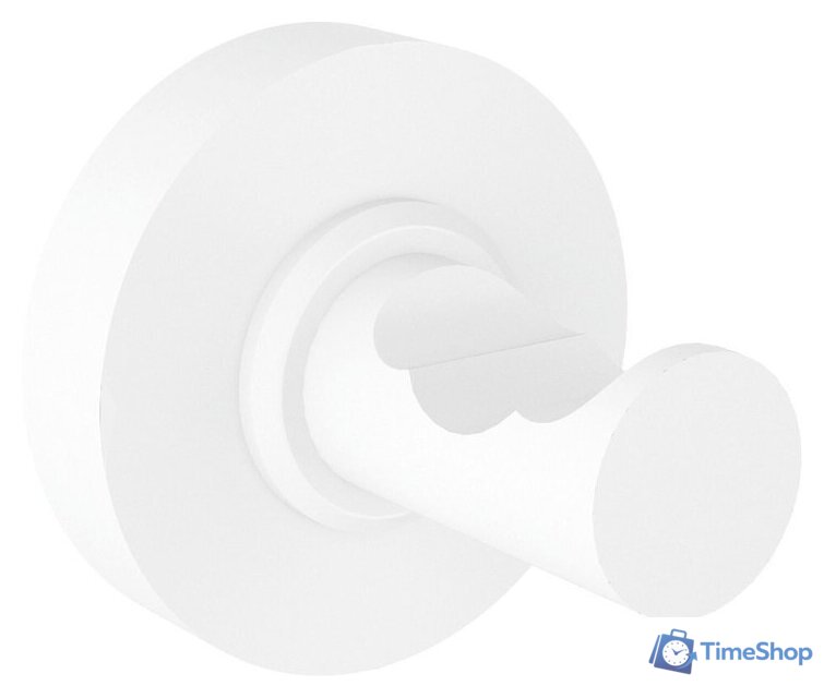 Набор аксессуаров для ванной Wellsee Finishing Touch 182515002 (мыльница, стакан для зубных щеток, дозатор для жидкого мыла, крючок 2 шт, матовый белый) - Изображение №5 — Интернет-магазин Time-Shop