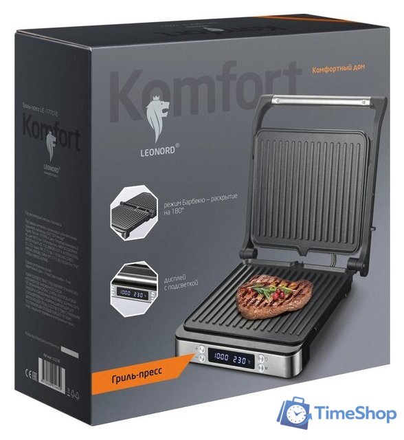 Электрогриль Leonord LE-17701E - Изображение №10 — Интернет-магазин Time-Shop