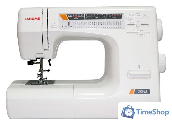 Электронная швейная машина Janome 7524E - Изображение №1 — Интернет-магазин Time-Shop