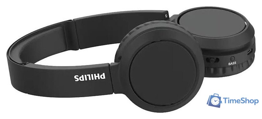 Наушники Philips TAH4205BK/00 - Изображение №3 — Интернет-магазин Time-Shop