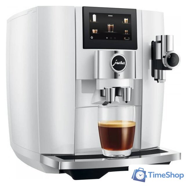 Кофемашина JURA J8 Piano White EA 15460 - Изображение №3 — Интернет-магазин Time-Shop