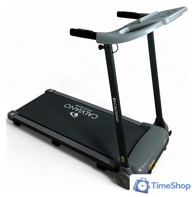 Электрическая беговая дорожка Calviano Harvi (серый) - Изображение №2 — Интернет-магазин Time-Shop