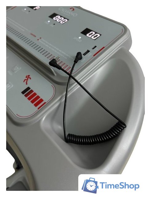 Электрическая беговая дорожка Calviano Harvi (серый) - Изображение №12 — Интернет-магазин Time-Shop