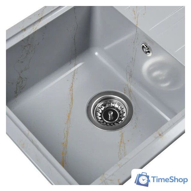Кухонная мойка Wisent WB15-15 (с сифоном GER013) - Изображение №2 — Интернет-магазин Time-Shop