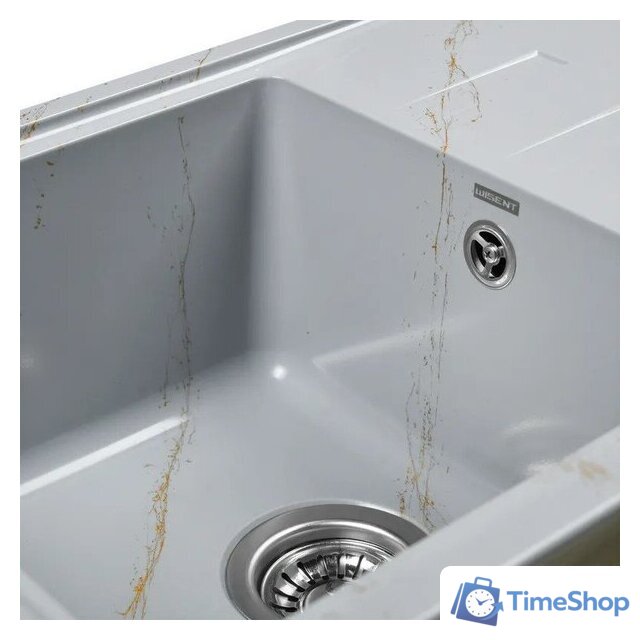 Кухонная мойка Wisent WB15-15 (с сифоном GER013) - Изображение №4 — Интернет-магазин Time-Shop
