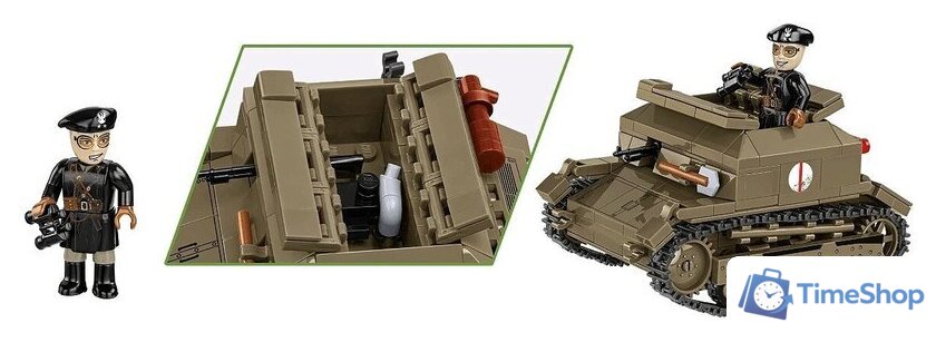 Конструктор Cobi Historical Collection WWII Tankette TK-3 - Изображение №13 — Интернет-магазин Time-Shop