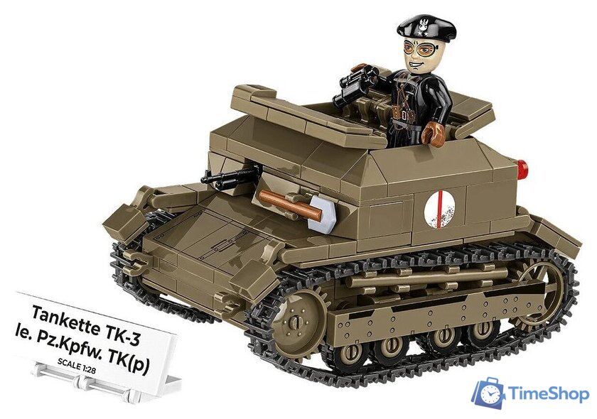 Конструктор Cobi Historical Collection WWII Tankette TK-3 - Изображение №2 — Интернет-магазин Time-Shop