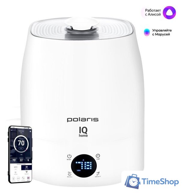 Увлажнитель воздуха Polaris PUH 4040 Wifi IQ Home (белый) - Изображение №1 — Интернет-магазин Time-Shop
