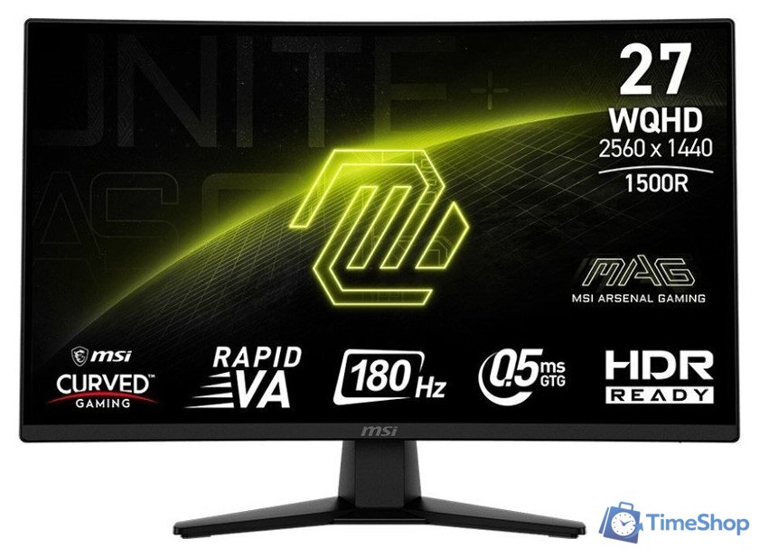 Игровой монитор MSI MAG 274CQF - Изображение №1 — Интернет-магазин Time-Shop