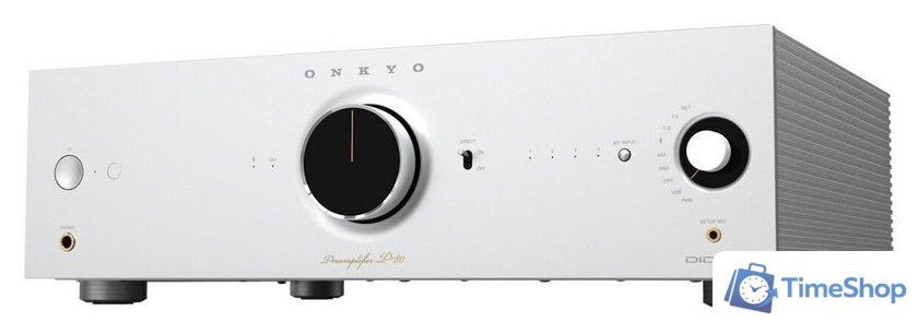 Предварительный усилитель Onkyo P-80 (серебристый) - Изображение №2 — Интернет-магазин Time-Shop