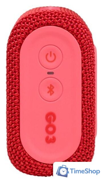 Беспроводная колонка JBL Go 3 (красный) - Изображение №8 — Интернет-магазин Time-Shop