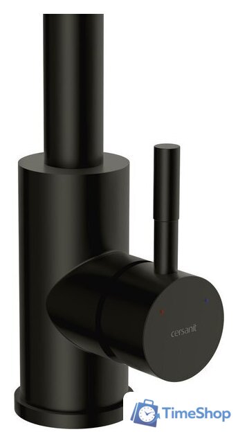 Смеситель Cersanit Cомо однорычажный 68243 (черный) - Изображение №3 — Интернет-магазин Time-Shop