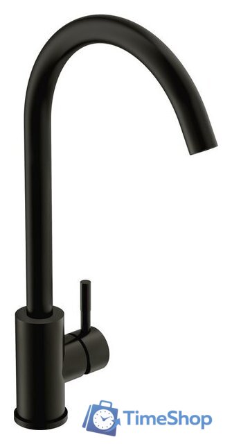 Смеситель Cersanit Cомо однорычажный 68243 (черный) - Изображение №2 — Интернет-магазин Time-Shop