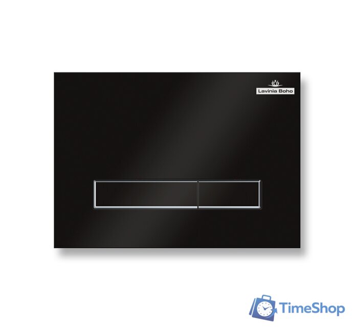 Инсталляция для унитаза Lavinia Boho Relfix 5 в 1 77010039 (черное стекло) - Изображение №2 — Интернет-магазин Time-Shop