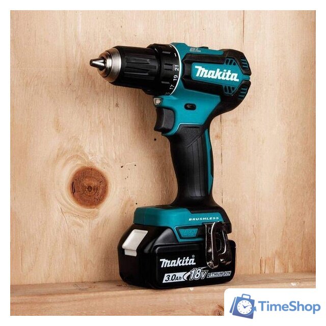 Дрель-шуруповерт Makita DDF485RFE (с 2-мя АКБ, кейс) - Изображение №2 — Интернет-магазин Time-Shop