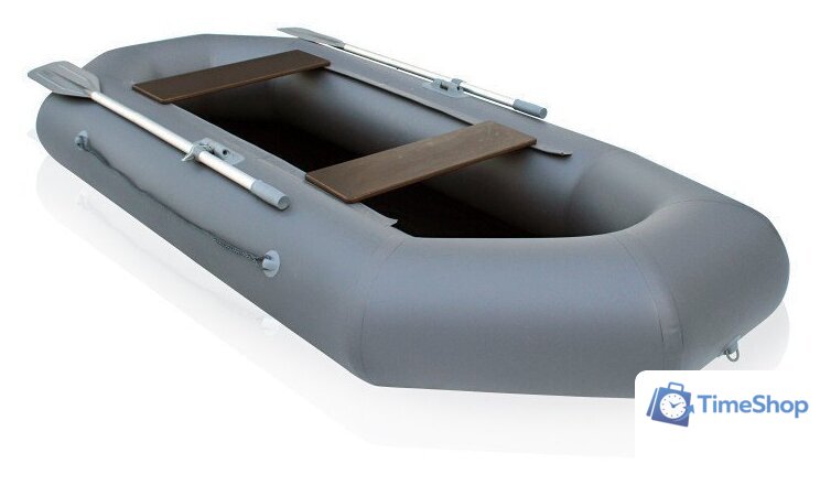 Моторно-гребная лодка Leader Boats Компакт-260 4112022 (серый) - Изображение №3 — Интернет-магазин Time-Shop