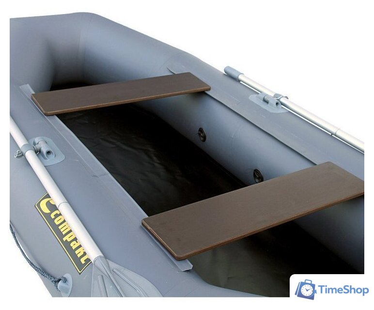 Моторно-гребная лодка Leader Boats Компакт-260 4112022 (серый) - Изображение №6 — Интернет-магазин Time-Shop