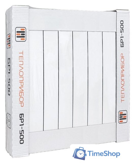 Биметаллический радиатор Теплоприбор БР1 500/90 (8 секций) - Изображение №3 — Интернет-магазин Time-Shop