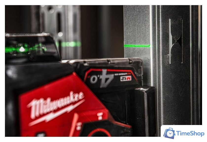 Лазерный нивелир Milwaukee M12 3PLKIT-401P 4933478960 (с 1-им АКБ, кейс) - Изображение №9 — Интернет-магазин Time-Shop