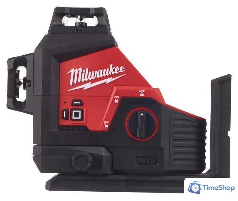 Лазерный нивелир Milwaukee M12 3PLKIT-401P 4933478960 (с 1-им АКБ, кейс) - Изображение №4 — Интернет-магазин Time-Shop