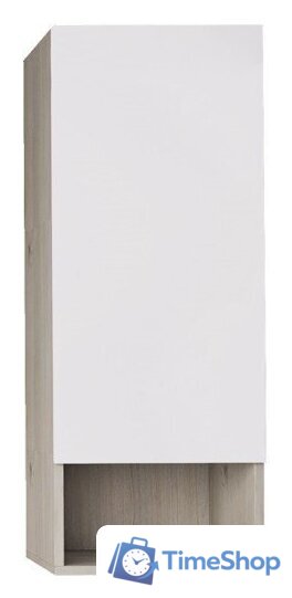  Dreja Шкаф-полупенал Perfecto 99.0815 (дуб эврика/белый глянец) - Изображение №1 — Интернет-магазин Time-Shop