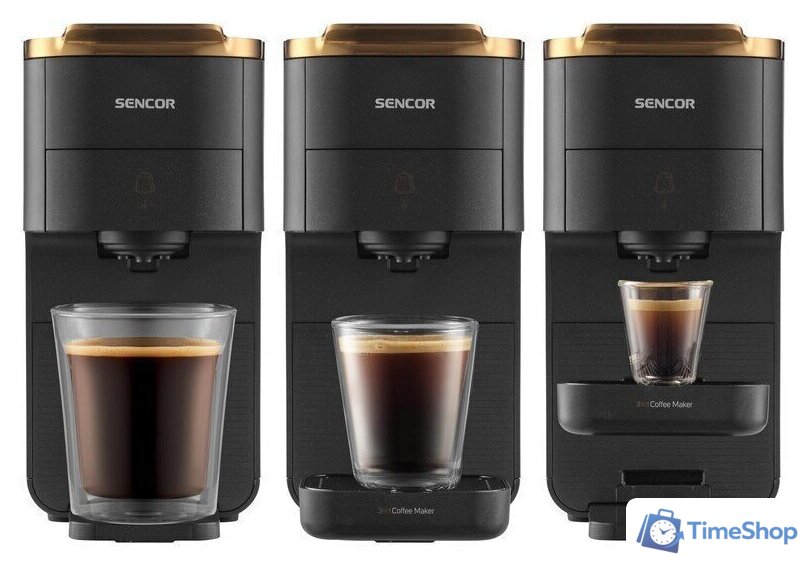Капсульная кофеварка Sencor SCC 1000BK - Изображение №5 — Интернет-магазин Time-Shop