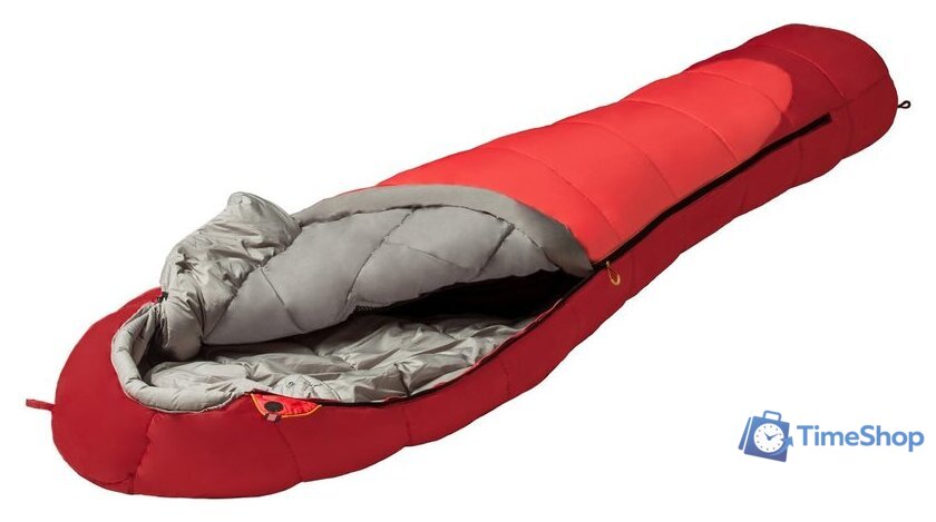 Спальный мешок AlexikA Nord 220 (левая молния, красный) - Изображение №3 — Интернет-магазин Time-Shop