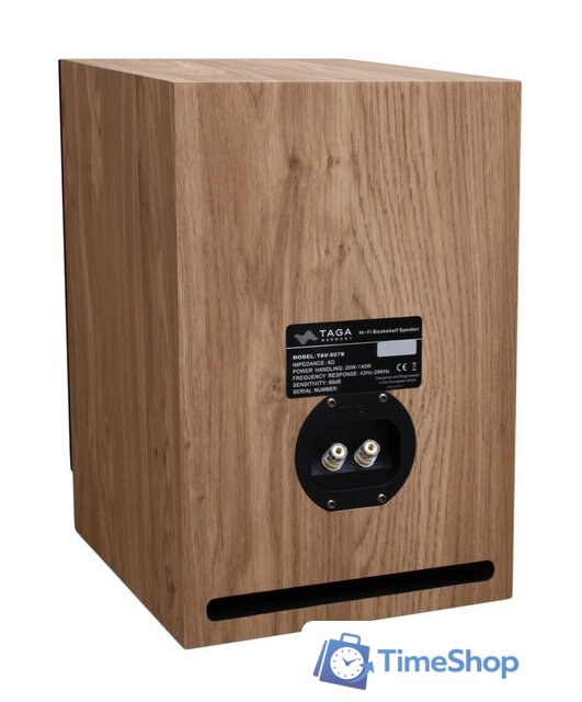 Полочная акустика Taga Harmony TAV-807B (дуб) - Изображение №3 — Интернет-магазин Time-Shop