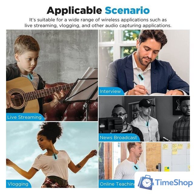 Радиосистема BOYA BY-WM3T2-D1 - Изображение №5 — Интернет-магазин Time-Shop